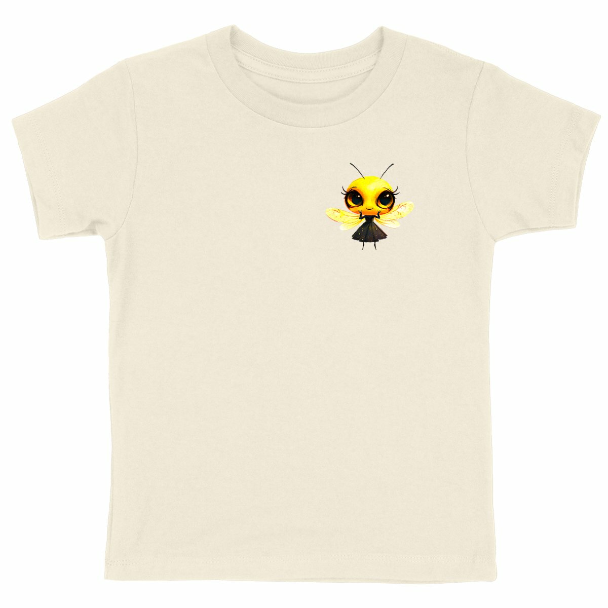 Dressed Up Bee 2 Logo T-shirt Enfant à Col Rond