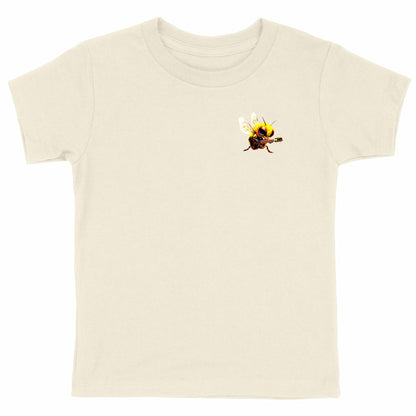 Guitar Bee 2 Logo T-shirt Enfant à Col Rond