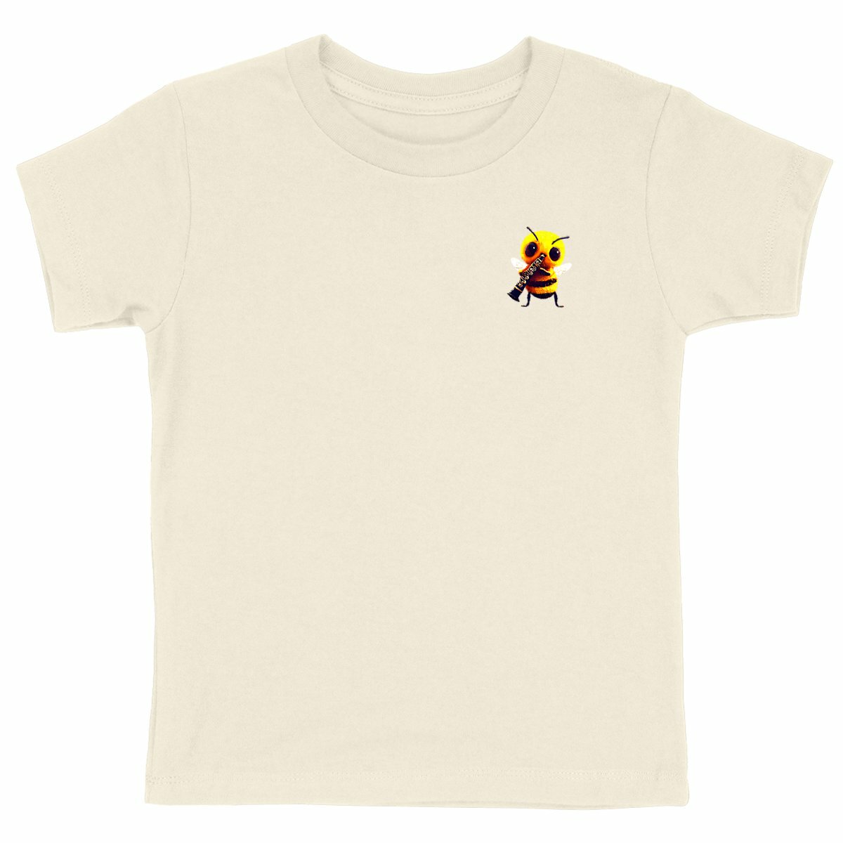 Clarinet Bee 1 Logo T-shirt Enfant à Col Rond