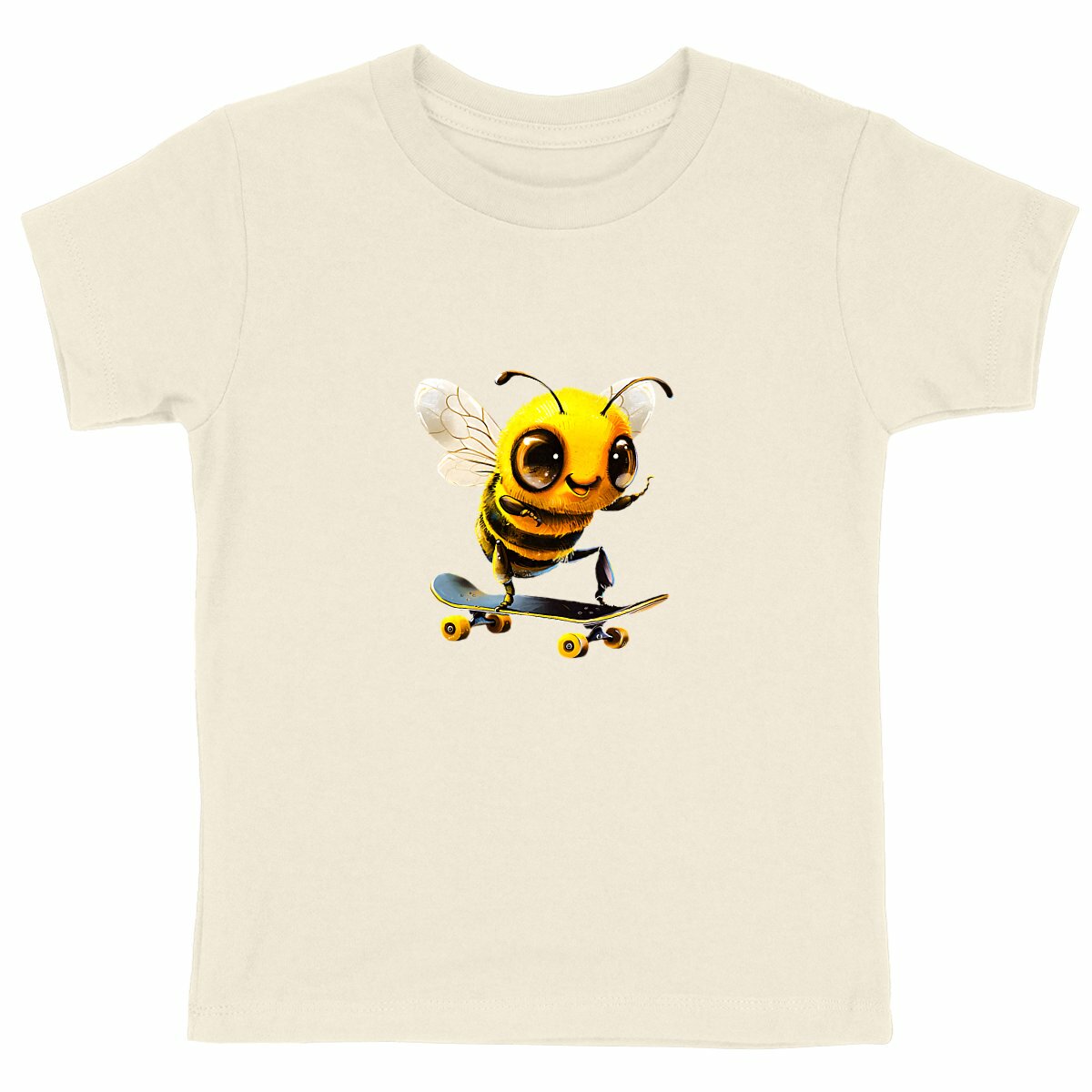 Skateboarding Bee Front