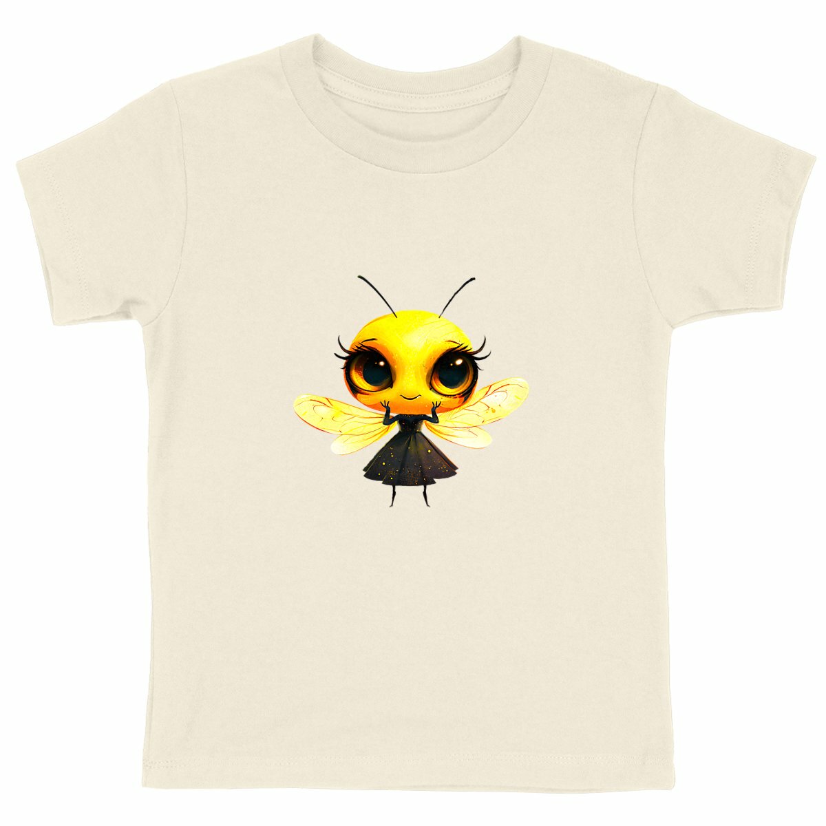 Dressed Up Bee 2 Front T-shirt Enfant à Col Rond