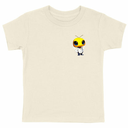 Dressed Up Bee 3 Logo T-shirt Enfant à Col Rond