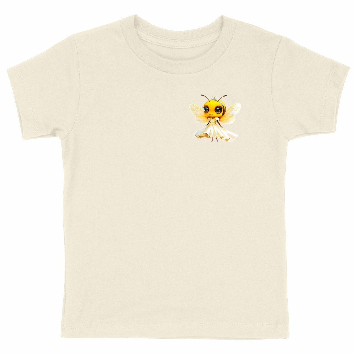 Dressed Up Bee 1 Logo T-shirt Enfant à Col Rond