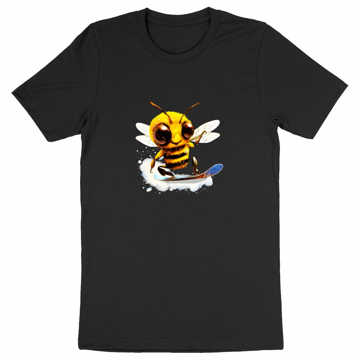 Snowboarding Bee Front