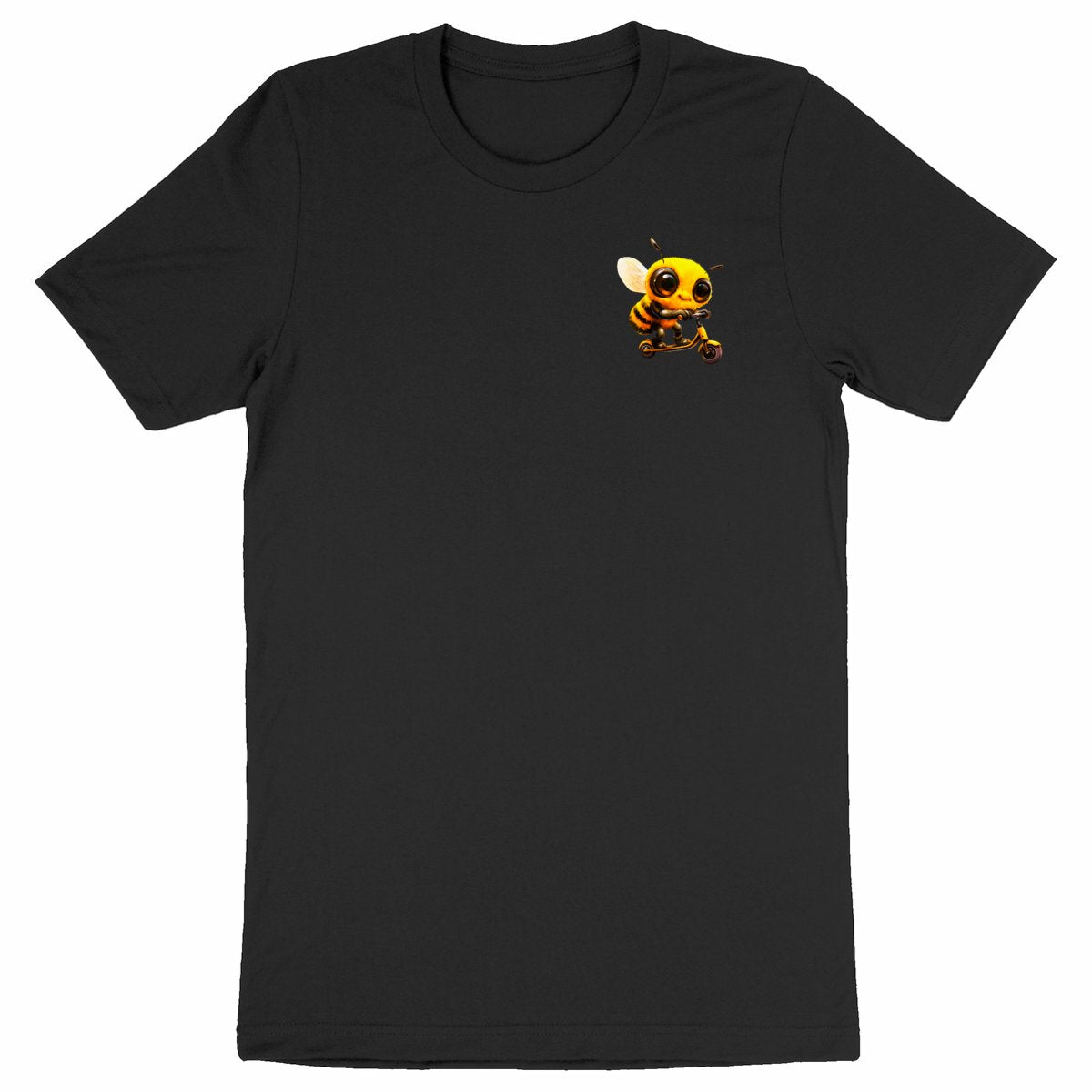 Scootering Bee Logo T-shirt Homme à Col Rond