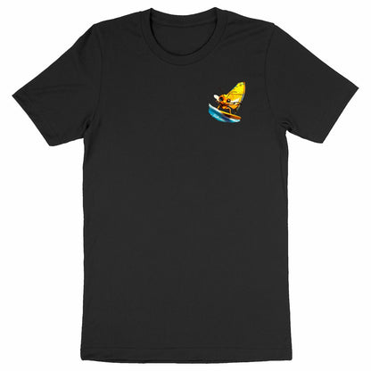 Windsurfing Bee Logo T-shirt Homme à Col Rond