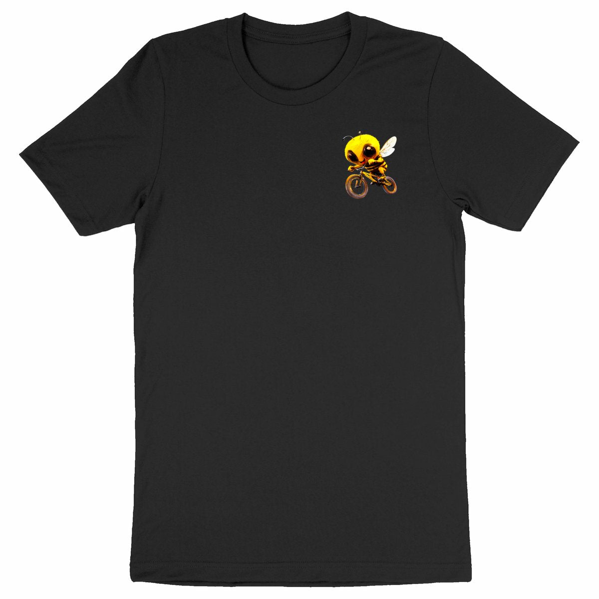 Biking Bee Logo T-shirt Homme à Col Rond