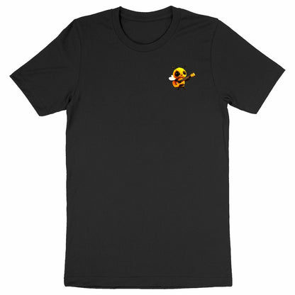 Guitar Bee 1 Logo T-shirt Homme à Col Rond