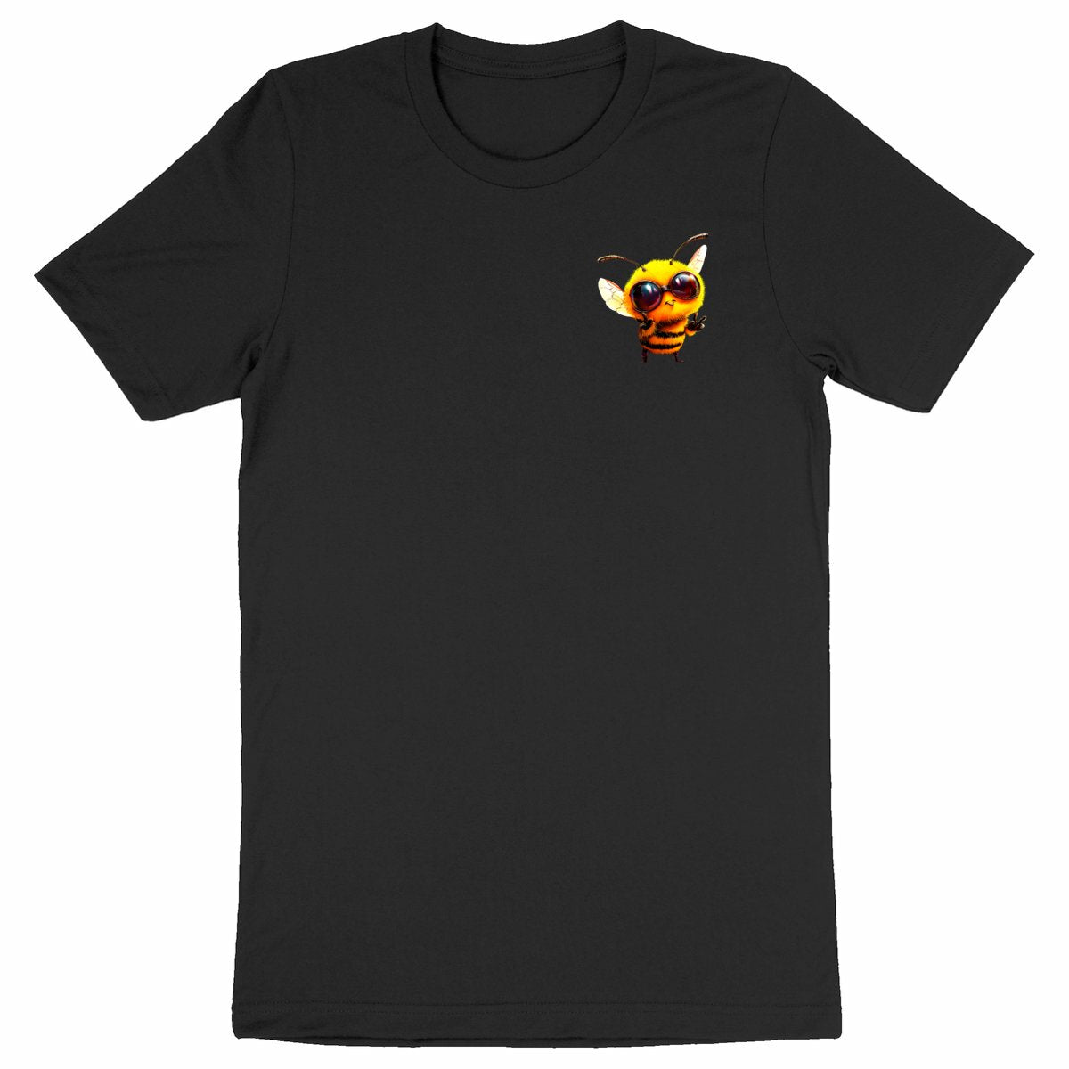 Cool Bee 1 Logo T-shirt Homme à Col Rond