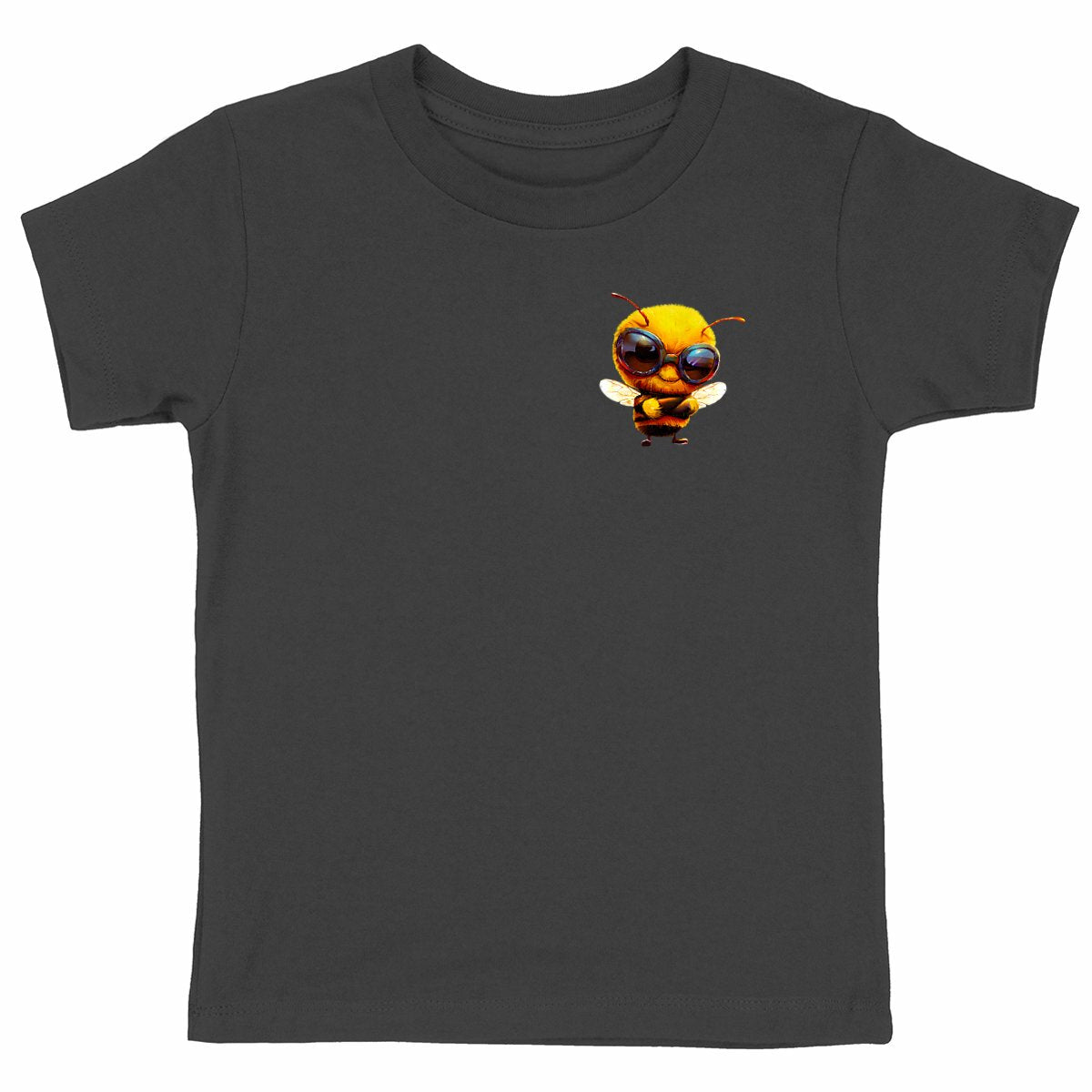 Cool Bee 2 Logo T-shirt Enfant à Col Rond