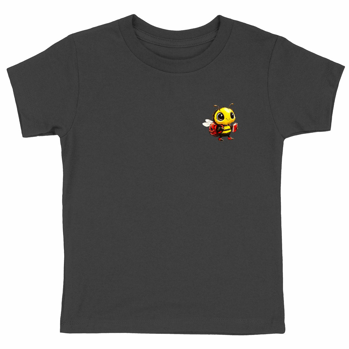 School Bee 2 Logo T-shirt Enfant à Col Rond