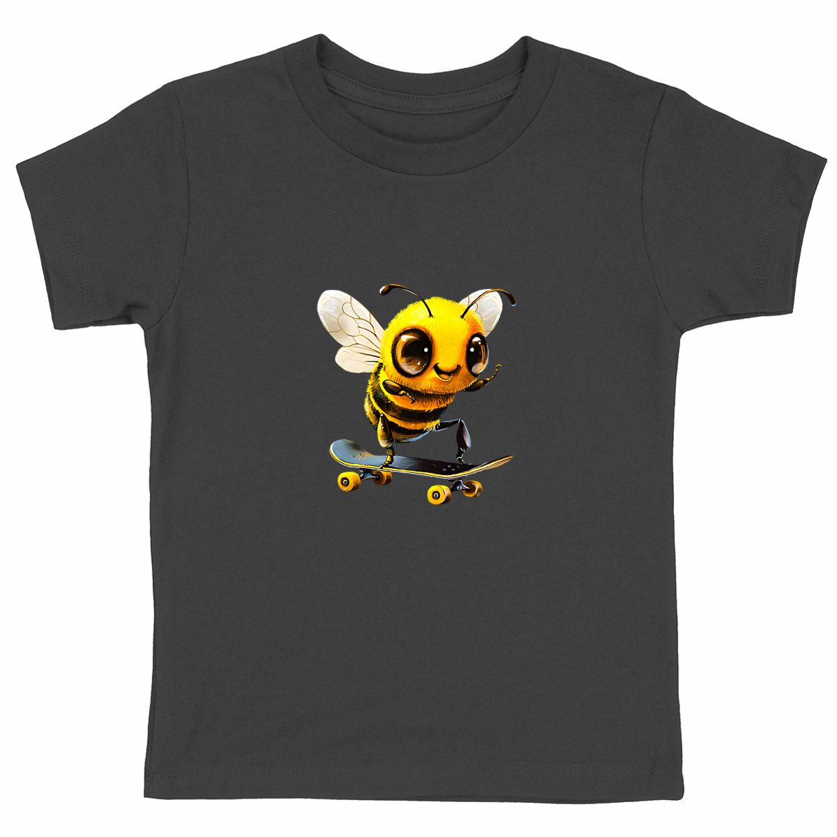 Skateboarding Bee Front