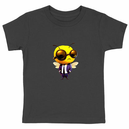 Dressed Up Bee 2 Front T-shirt Enfant à Col Rond