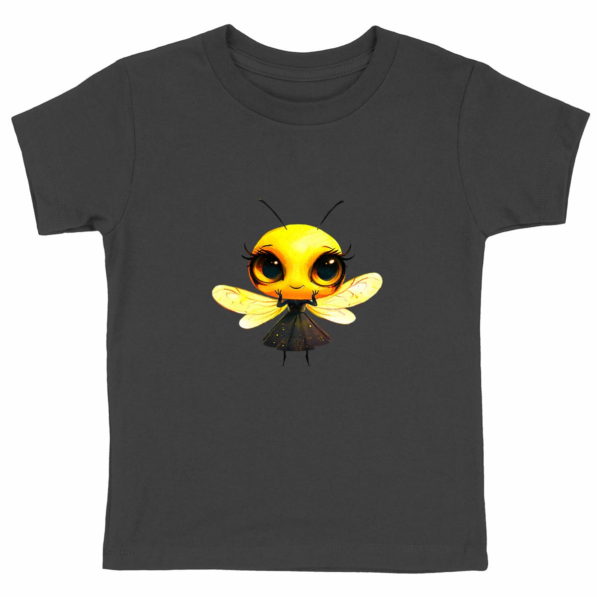 Dressed Up Bee 2 Front T-shirt Enfant à Col Rond