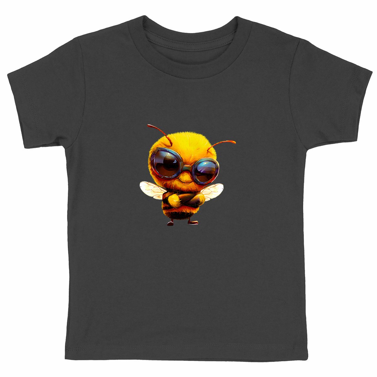 Cool Bee 2 Front T-shirt Enfant à Col Rond