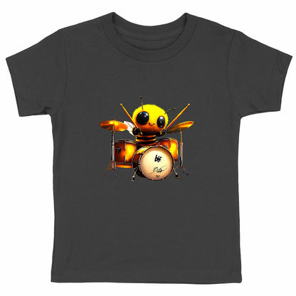 Battery Bee 2 Front T-shirt Enfant à Col Rond