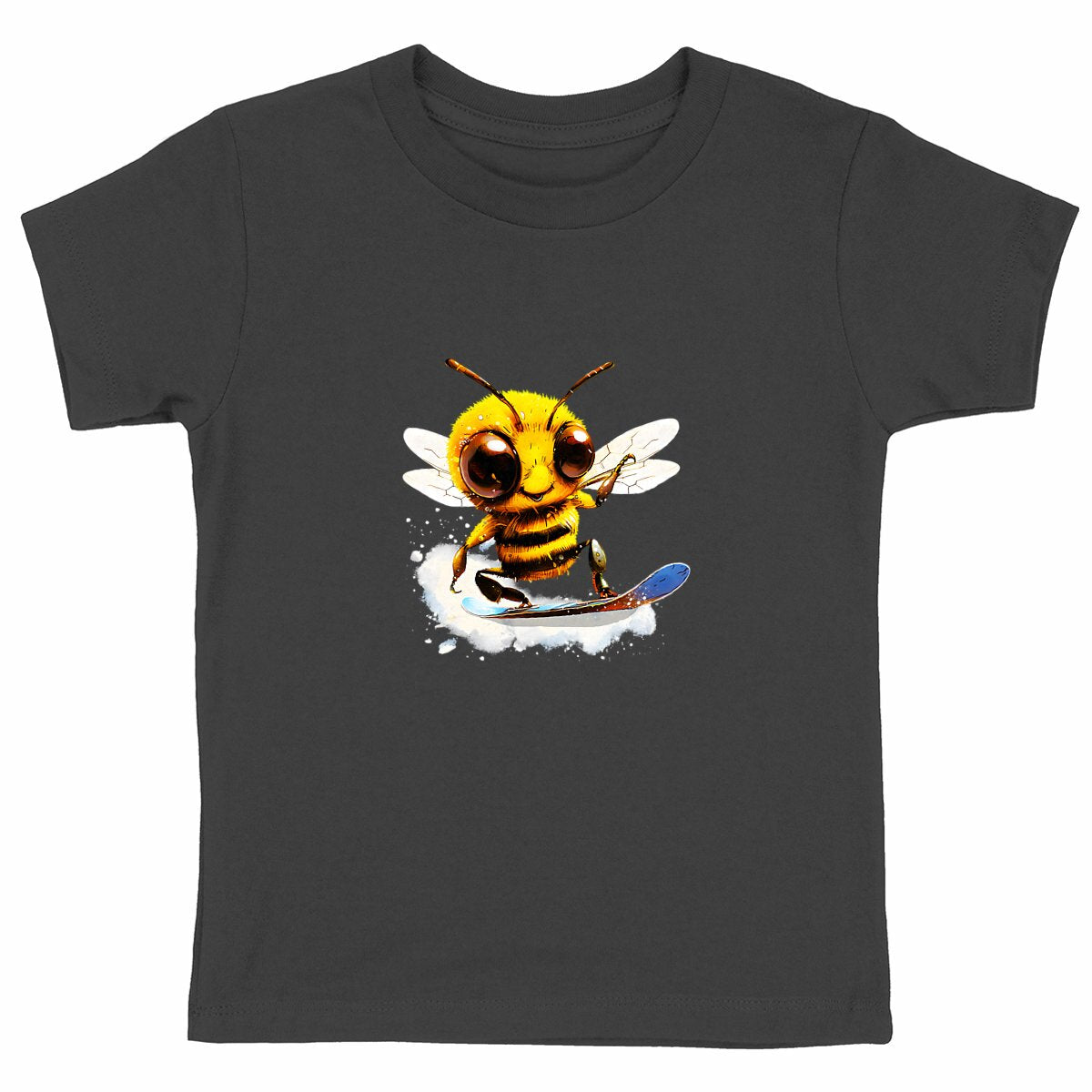 Snowboarding Bee Front