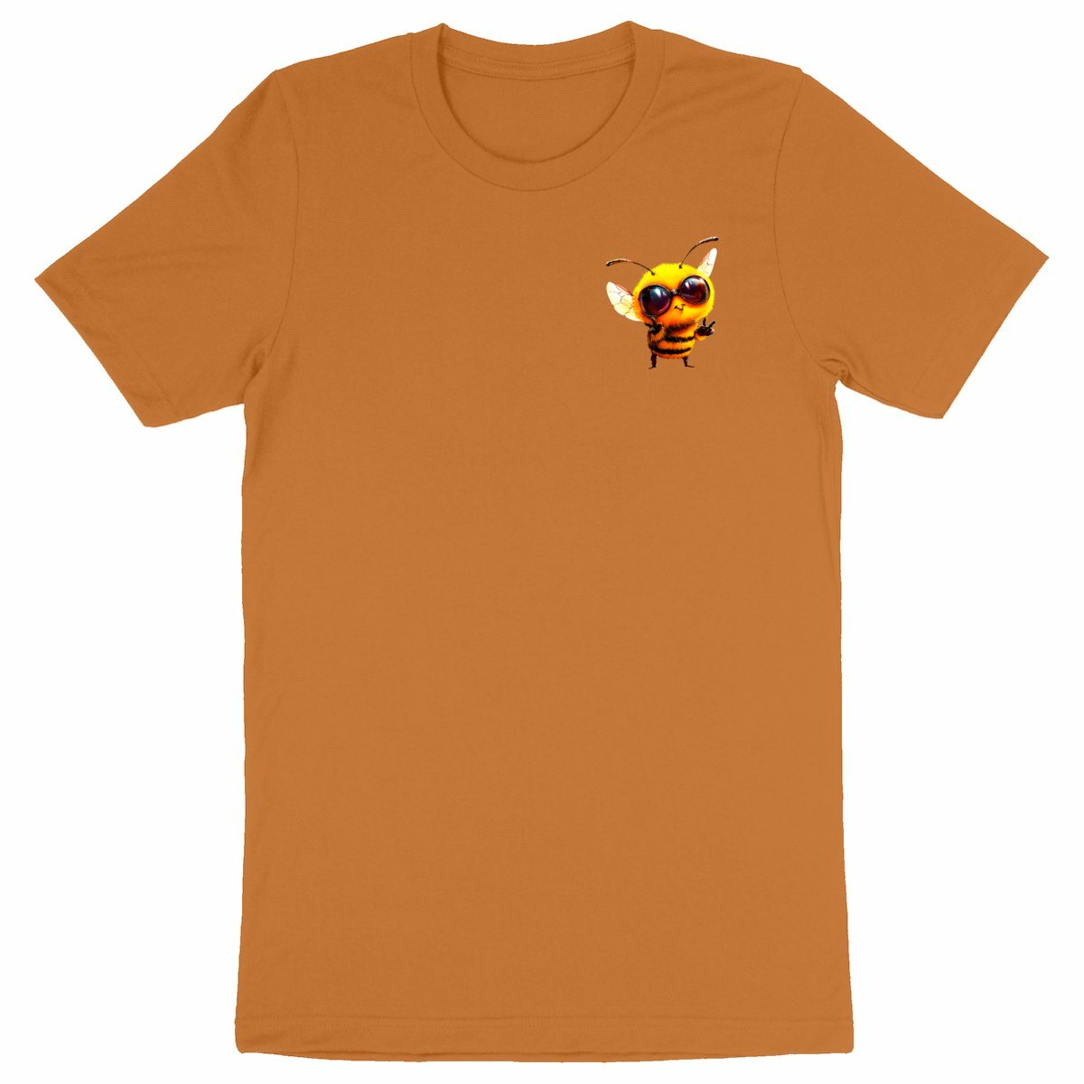 Cool Bee 1 Logo T-shirt Homme à Col Rond