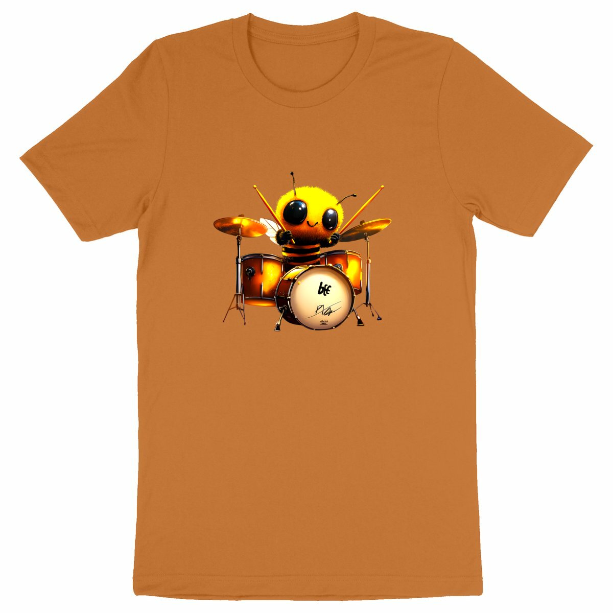 Battery Bee 1 Front T-shirt Homme à Col Rond