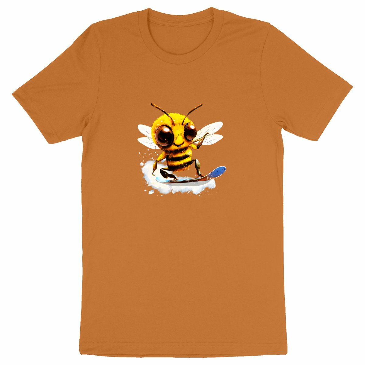 Snowboarding Bee Front