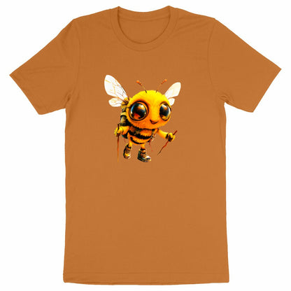 Hiking Bee 2 Front T-shirt Homme à Col Rond