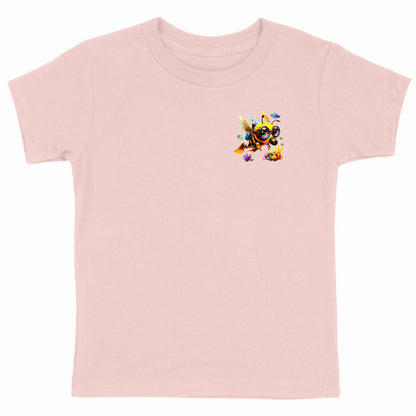 Diving Bee Logo T-shirt Enfant à Col Rond