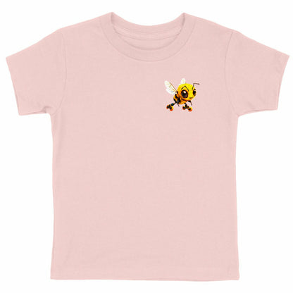 Rollerblading Bee Logo T-shirt Enfant à Col Rond