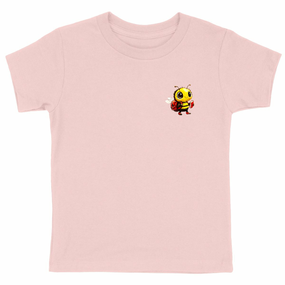 School Bee 2 Logo T-shirt Enfant à Col Rond