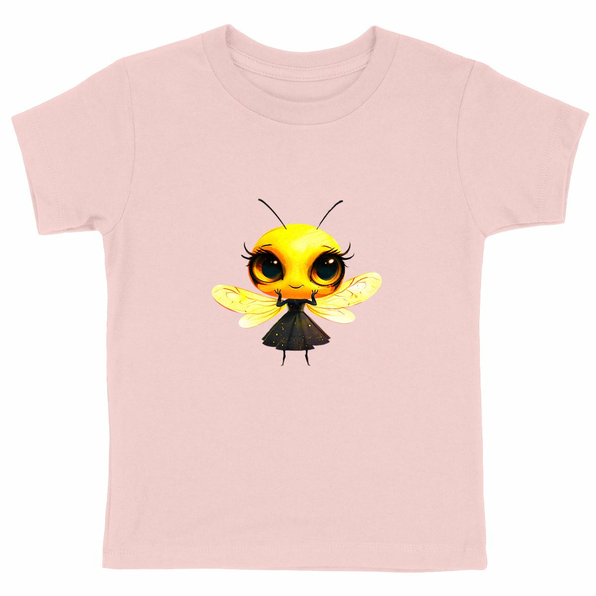 Dressed Up Bee 2 Front T-shirt Enfant à Col Rond