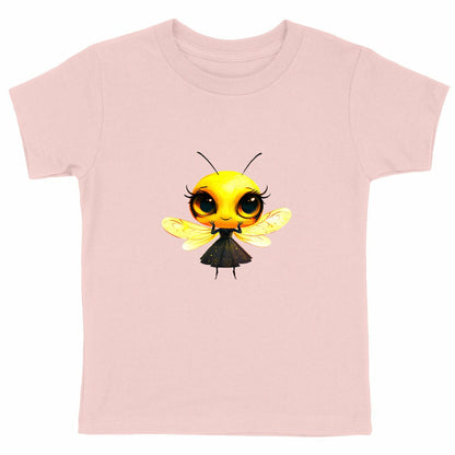 Dressed Up Bee 2 Front T-shirt Enfant à Col Rond