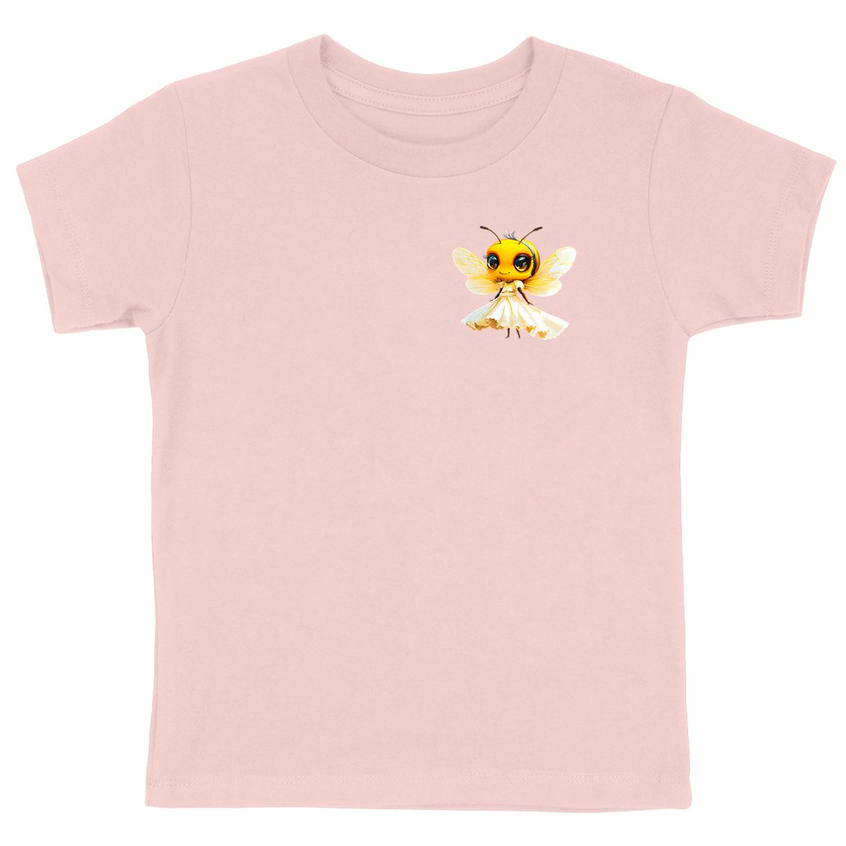 Dressed Up Bee 1 Logo T-shirt Enfant à Col Rond