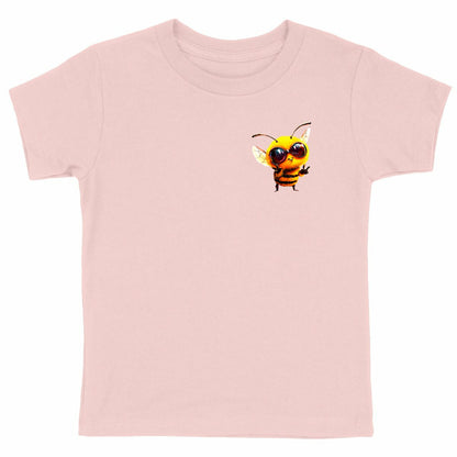 Cool Bee 1 Logo T-shirt Enfant à Col Rond