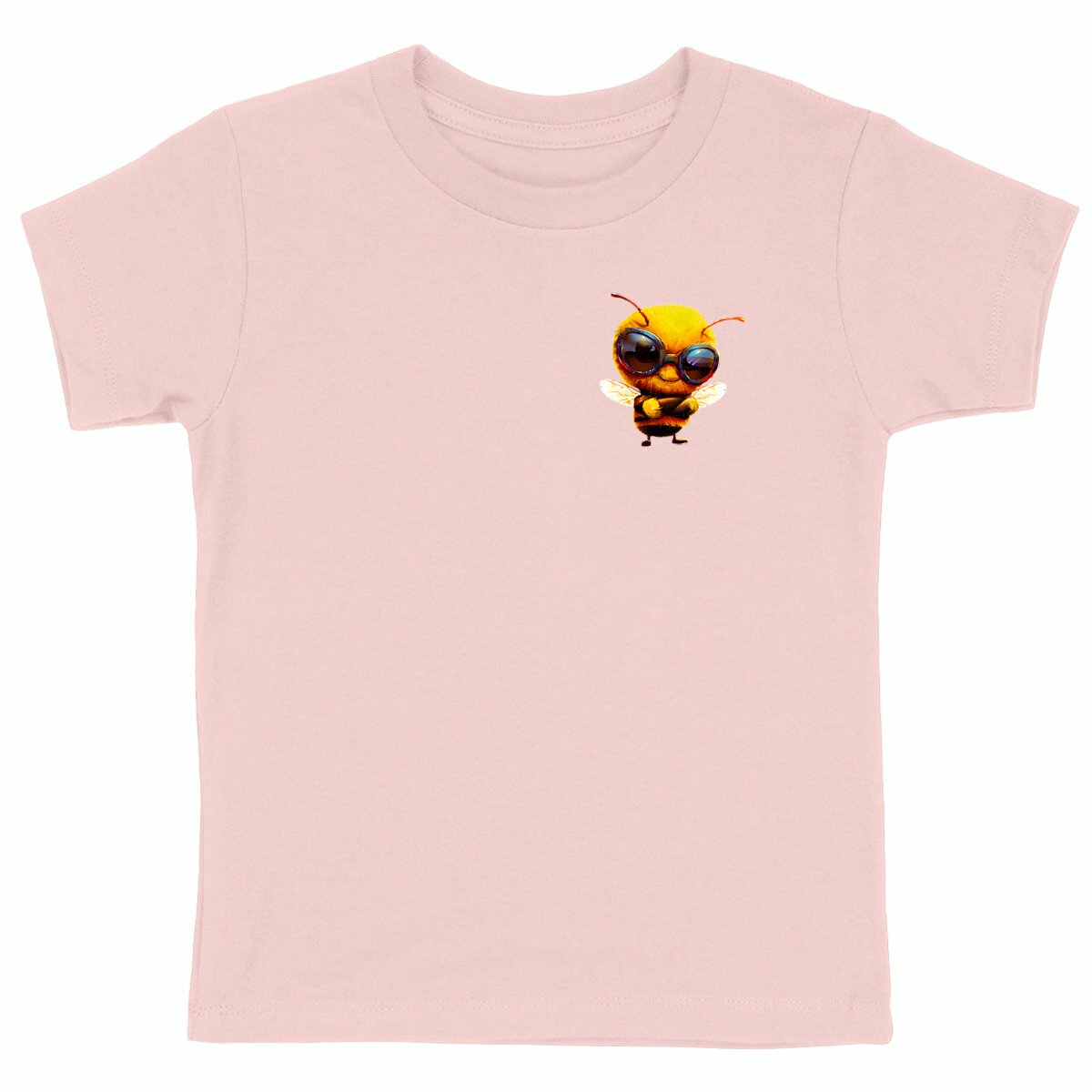 Cool Bee 2 Logo T-shirt Enfant à Col Rond