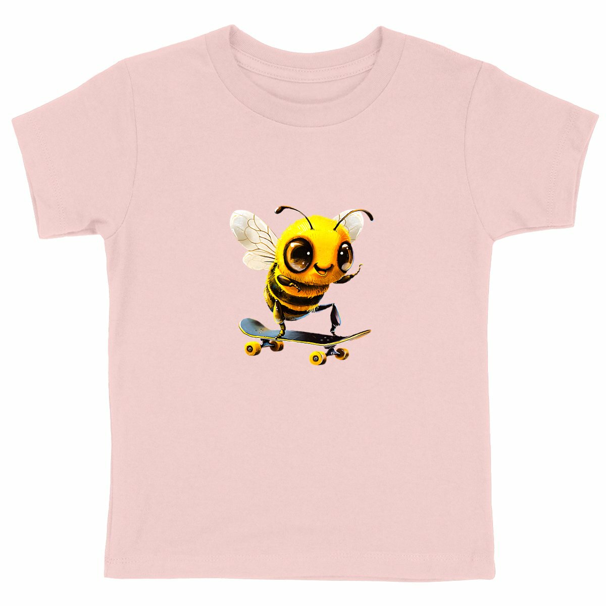 Skateboarding Bee Front