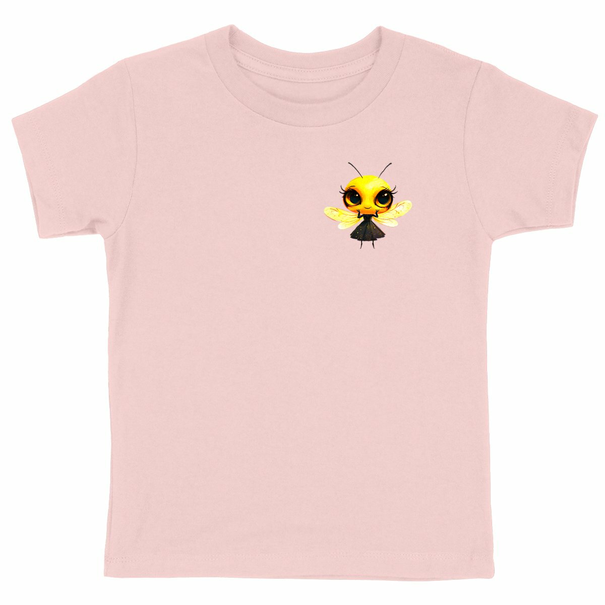 Dressed Up Bee 2 Logo T-shirt Enfant à Col Rond