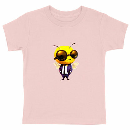 Dressed Up Bee 2 Front T-shirt Enfant à Col Rond