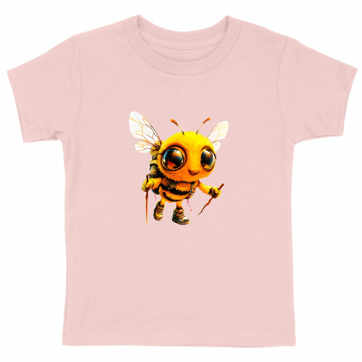 Hiking Bee 2 Back T-shirt Enfant à Col Rond