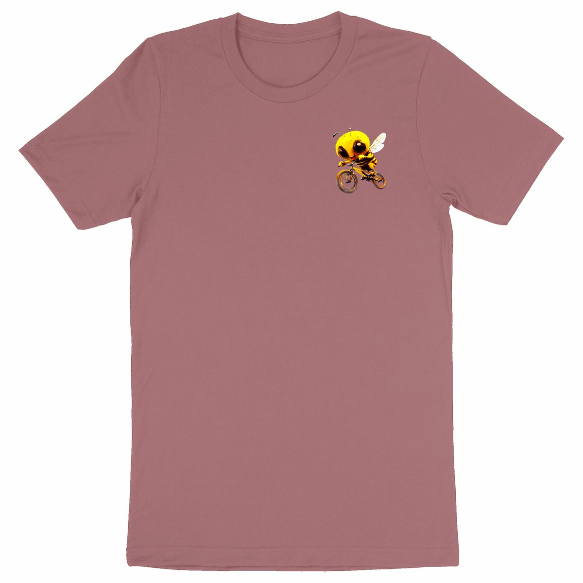 Biking Bee Logo T-shirt Homme à Col Rond