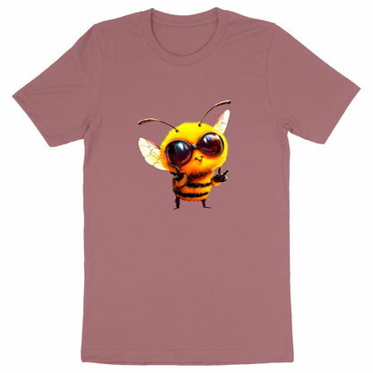 Cool Bee 1 Front T-shirt Homme à Col Rond