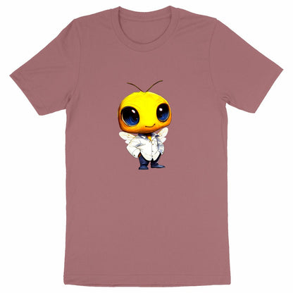 Dressed Up Bee 3 Front T-shirt Homme à Col Rond