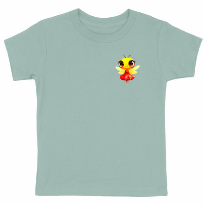 Dressed Up Bee 3 Logo T-shirt Enfant à Col Rond