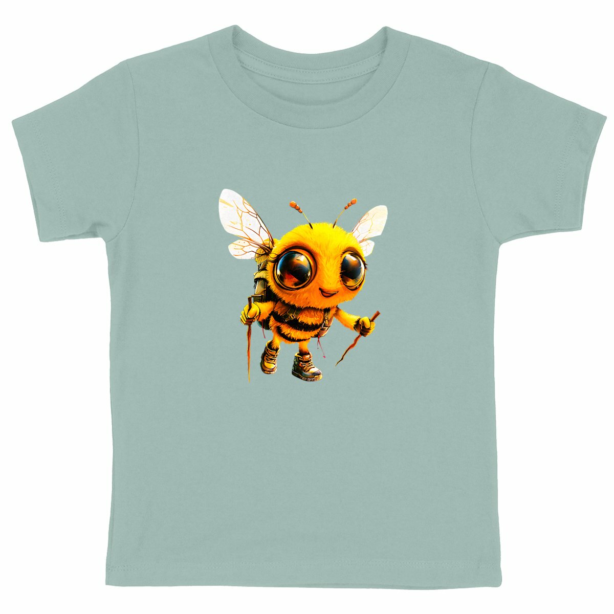 Hiking Bee 2 Back T-shirt Enfant à Col Rond