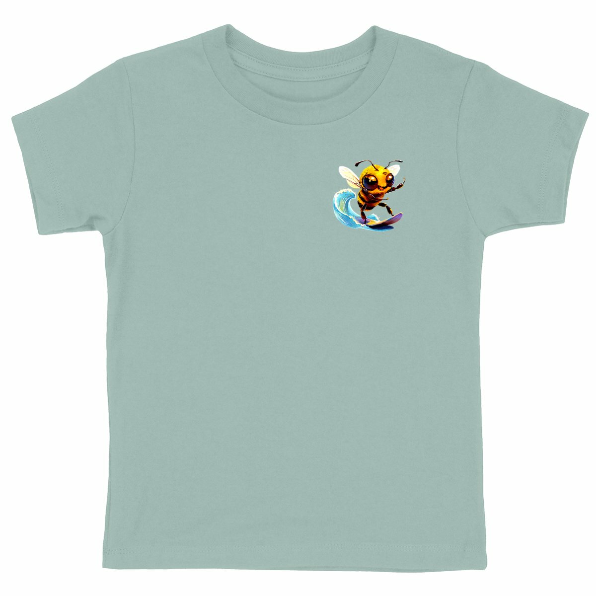 Surfing Bee Logo