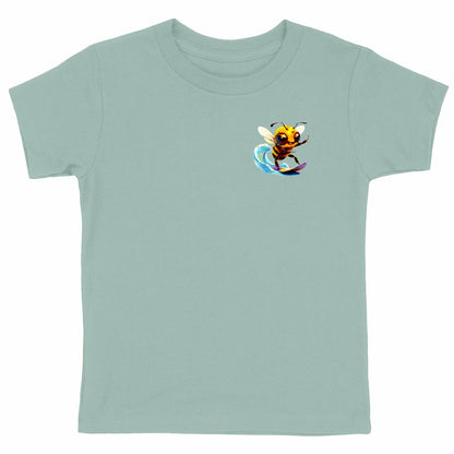 Surfing Bee Logo