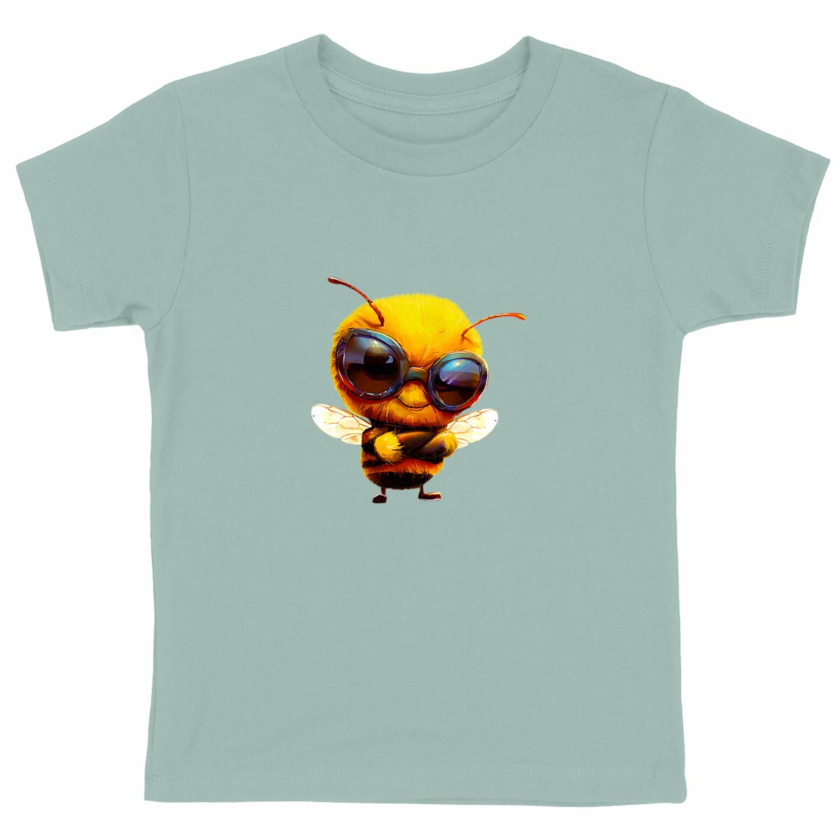 Cool Bee 2 Front T-shirt Enfant à Col Rond