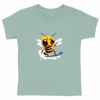 Snowboarding Bee Front