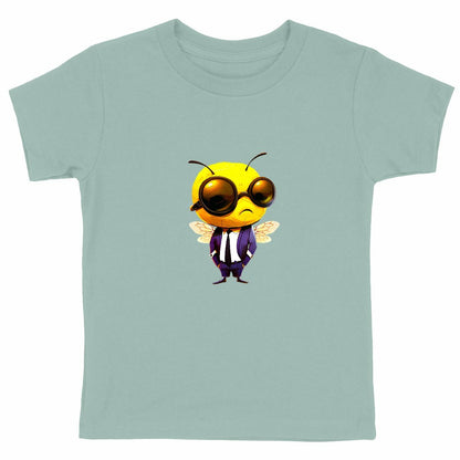 Dressed Up Bee 2 Front T-shirt Enfant à Col Rond