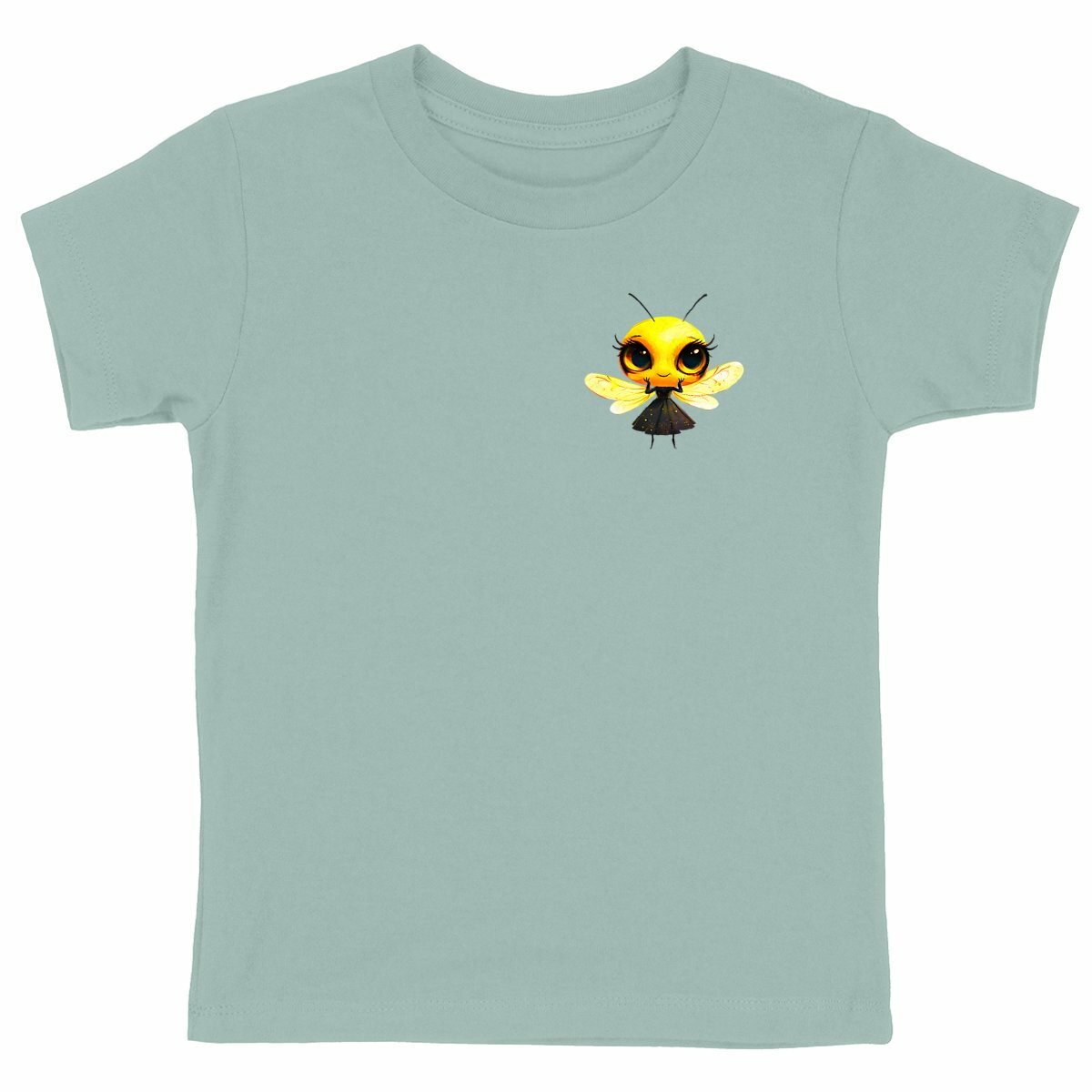 Dressed Up Bee 2 Logo T-shirt Enfant à Col Rond