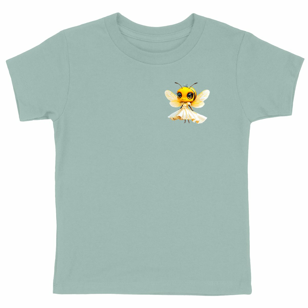 Dressed Up Bee 1 Logo T-shirt Enfant à Col Rond