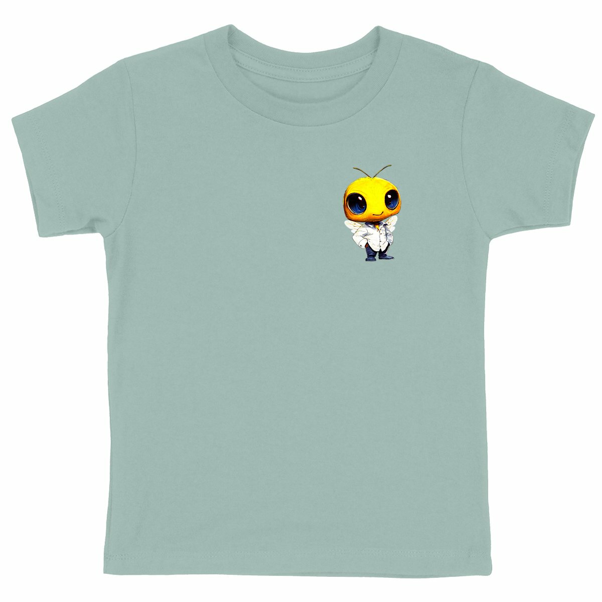 Dressed Up Bee 3 Logo T-shirt Enfant à Col Rond